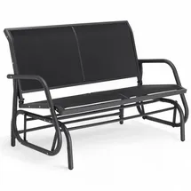 Tectake Greta 121 x 72 x 86,5 cm Schwarz