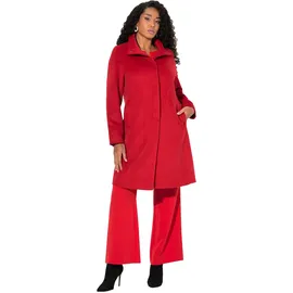 Ulla Popken Wintermantel dunkelrot XXXL-4XL