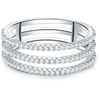 Trilani Ring Sterling Silber Zirkonia in 56 Damen
