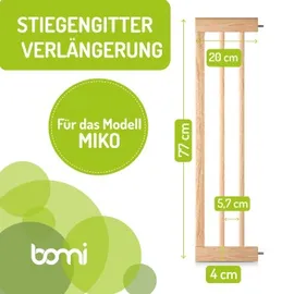 Bomi Zubehör Türschutzgitter Miko 10-50 cm Buche