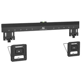 Maclean Brackets Maclean MC-481 Ultraflache Wandhalterung für 37-80" Flach & Curved Fernseher bis zu 75kg Max. VESA 600x400 Universal TV Halterung OLED QLED LCD LED Plasma