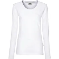 Hakro Damen Longsleeve Mikralinar® weiß,