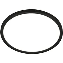 Briloner LED-Deckenleuchte Pulap, Schwarz - 29 cm, Kunststoff, IP44