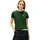Tommy Hilfiger Damen T-Shirt Kurzarm Script Regular Fit, Grün (National Forest), XS