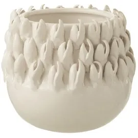 J Line Ibiza Ø 15,5 x 14,5 cm Weiß