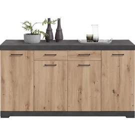 FMD Kommode »Bristol« Breite 160 cm braun