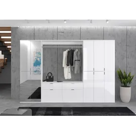 xonox home Projekt X Kommode - Garderobenstange - Schwarz