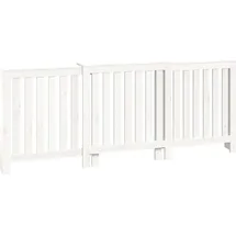 vidaXL Heizkörperverkleidung Weiß 210x21x85 Cm Massivholz Kiefer - vidaXL