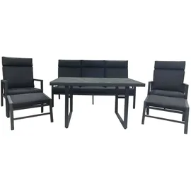 Greemotion Canberra Set 6-tlg. Schwarz/Grau