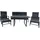 Greemotion Canberra Set 6-tlg. Schwarz/Grau