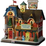 Lemax - Greenpoint Railroad Station Mit 4,5v-adapter Art.-nr. 25866