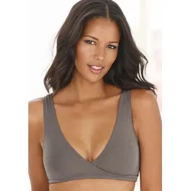 PETITE FLEUR BY LASCANA Still-BH Damen taupe+schwarz Gr.44