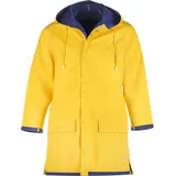 FRIESEN Friesennerz Original Büro oder Watt? - Unisex Regenjacke Regenmantel in Gelb Herren Größe 52 - 52