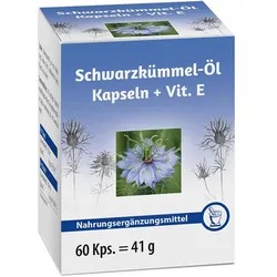 Schwarzkümmel-Öl Kapseln + Vit. E 60 St Kapseln