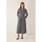 More & More Hemdblusenkleid Blusenkleid Tupfenprint Blau 32