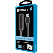 Sandberg Headset Controller schwarz