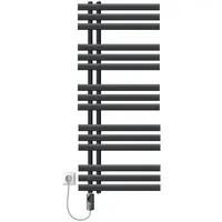 Luxebath Iron Radiator Handtuchheizkörper Heizkörper Anthrazit 50x120 cm Heizstab