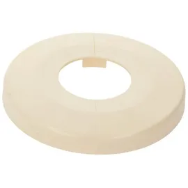 tecuro Scharnierrosette Ø 34 mm x Ø 85 mm x 8 mm - Kunststoff ABS weiß