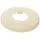 tecuro Scharnierrosette Ø 34 mm x Ø 85 mm x 8 mm - Kunststoff ABS weiß