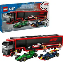 LEGO City F1 Truck with RB20 - AMR24 F1 Cars