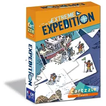 HUCH! HUCH!, Cartzzle - Extreme Expedition – Außergewöhnliches Puzzle & Rätsel, Familienspiel mit doppeltem Bildspaß und kreativen Aufgaben, Puzzle Fans, ab 8 Jahren