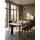 KADIMA DESIGN Esszimmertisch 180 x 95 x 77 cm weiß