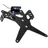 Zieger Kennzeichenhalter X-Line für Motorrad Suzuki GSX-8S, 8R, 8T, 8TT Schwarz