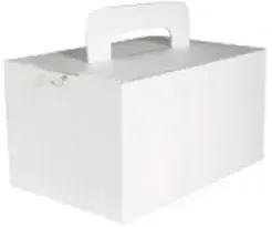 Lunchbox mit Griff - 220x150x120 mm