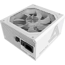 Montech Titan Pla 1000w 80 Plus Platinum Pcie 5.1 Modulares Netzteil - White