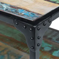 Couchtisch Altholz Massivholz | vidaXL : Farbe - Mehrfarbig
