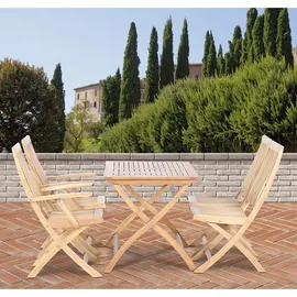 Siena Garden Paleros Klappstuhl 53,5 x 65 x 97 cm natur