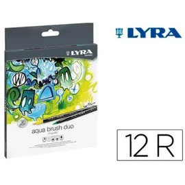 Lyra Pet Lyra Schachtel Mit 12 Aqua Brush Duo Markern - Multicolored - One Size