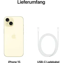 Apple iPhone 15 128 GB Gelb