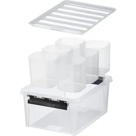 SmartStore Classic Aufbewahrungsbox 14 L 15-tlg. transparent