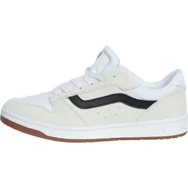Vans Ryland LS Herren Weite M Suede/Canvas White/Black 47
