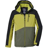 KILLTEC Funktionsjacke mit Kapuze und Schneefang KOW 370 BYS JCKT, schwarz, 176,