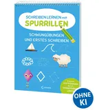 Loewe Schreiben lernen mit Spurrillen - Schwungübungen und erstes Schreiben