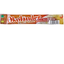 Ökoland Ökoländer Salami-Snack Reines Rind bio