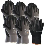vasalat Maxiflex Handschuhe Größe 8 Ultimate 5 Paar - Arbeitshandschuhe Herren und Damen mit Grip - Montagehandschuhe Nitril