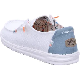 HEYDUDE Dude Sneaker Wendy Boho Embroidered weiß,