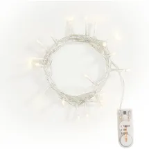VBS LED Lichterkette Mini-LED 20 LEDs Weiß