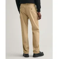 GANT Twill Regular Fit Chinohose Dark Khaki 34 32
