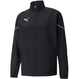 Puma teamRISE Sideline Jacket Trainingsjacke, Black White, 3XL