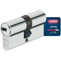 ABUS Profilzylinder XP20SN 40/50 inklusive Sicherungskarte & 3 Schlüsseln,