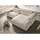 MASSIVMOEBEL24.DE Ecksofa 279x164x69 Cord elfenbein VALENCIA