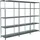 SCHULTE Regalwelt Schulte Regal-Set 1 Steckregal & 2 Anbauregale 200 cm x 260 cm x 50 cm verzinkt