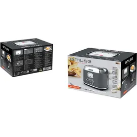 Muse MS-120 DG Toaster Grau