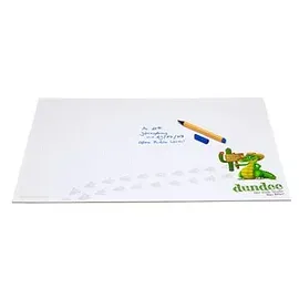 Dundee Schreibtischunterlage weiß Papier 59,5 x 40,0 cm, 30 Blatt