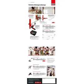 Bessey Türfutter-Richtzwinge TFM-2K