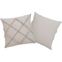 OTTO home Kissenbezug Monnia 50 x 50 cm Grau
